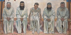 Zmęczeni życiem autorstwa Ferdinand Hodler
