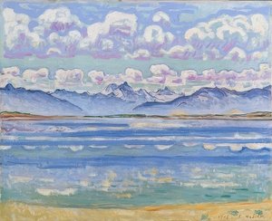 Weisshorn widziany z Montany. 1915 autorstwa Ferdinand Hodler