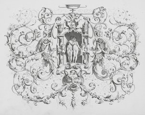 Ornament autorstwa Charlesa Klimscha (grawerunek)