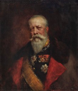 Portret wielkiego księcia Fryderyka I Badenii 1826-1907.