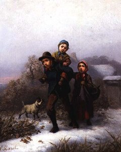 W zimę autorstwa Ferdinand Marohn