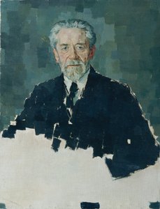 Profesor Friedrich Becke autorstwa Ferdinand Matthias Zerlacher