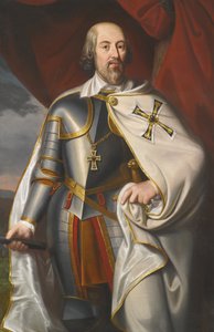 Portret Heinricha Walpota von Bassenheima, połowa XIX wieku autorstwa Ferdinand Müller