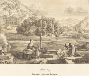 Poniedziałek - Ogród Roseneckera pod Salzburgiem (poniedziałek - Ogród Roseneckera pod Salzburgiem)