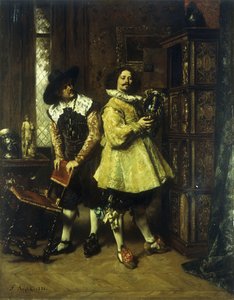 Koneserzy, 1883 autorstwa Ferdinand Roybet