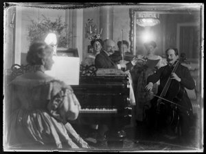 Muzyka salonowa autorstwa Ferdinand Schmutzer