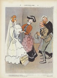 Ilustracja do Le Rire (litografia kolorowa) autorstwa Ferdinand Sigismund Bac