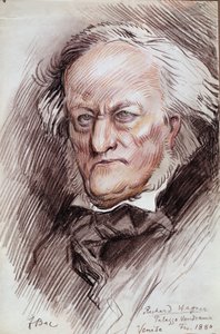 Portret Ryszarda Wagnera (rys