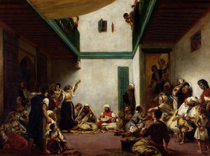 Żydowski ślub w Maroku, 1841