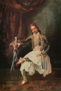Hrabia Patiano autorstwa Ferdinand Victor Eugene Delacroix