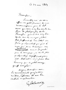 List podpisany przez Eugene