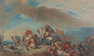 Nieznany obraz autorstwa Ferdinand Victor Eugene Delacroix