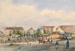 Linia Währingera w Wiedniu autorstwa Ferdinand Weckbrodt