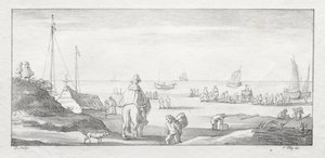 Wzdłuż holenderskiego wybrzeża, 1811-1816. autorstwa Ferdinand the Elder Piloty