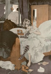W podróży poślubnej autorstwa Ferdinand von Reznicek