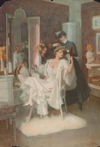 W toalecie autorstwa Ferdinand von Reznicek