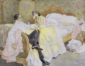 Wtorek karnawałowy (kolor lito) autorstwa Ferdinand von Reznicek