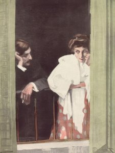 Morderstwo sądowe. / Co o tym myślisz, Ba autorstwa Ferdinand von Reznicek