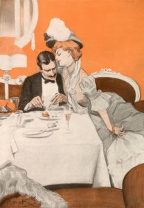 Nie za burzliwie! Twoja pasja może zniszczyć wszystko dla mojego dobra, ale nie moją szatę. autorstwa Ferdinand von Reznicek