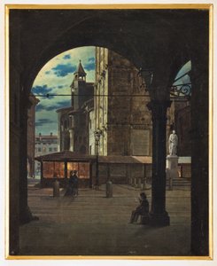 Nocny widok autorstwa Ferdinando Manzini