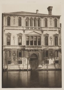 Pałac Contarini autorstwa Ferdinando Ongania