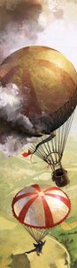 Historia spadochronu: Podniebni nurkowie autorstwa Ferdinando Tacconi