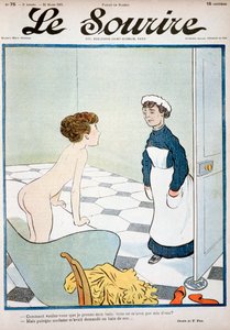 Przednia okładka magazynu Le Sourire, 30 marca 1901 r.