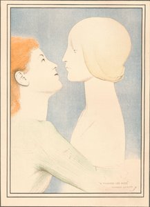 Przez wieki, c1895 autorstwa Fernand Khnopff