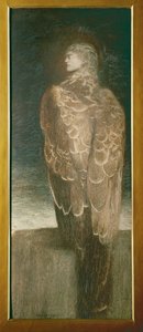 Śpiąca Meduza autorstwa Fernand Khnopff