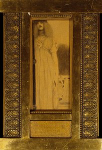 Studium kobiety autorstwa Fernand Khnopff