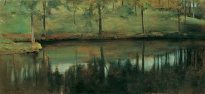 nie zmącona woda autorstwa Fernand Khnopff