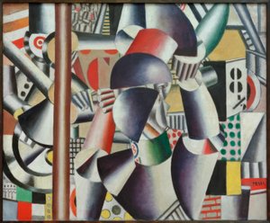 Akrobaci w cyrku autorstwa Fernand Leger