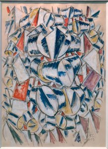 „Kontrast form” (Formenkontrast) autorstwa Fernand Leger
