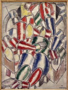 Kobieta w fotelu autorstwa Fernand Leger
