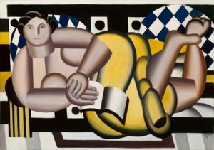 Leżąca kobieta autorstwa Fernand Leger