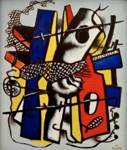 Czarna kratka autorstwa Fernand Leger