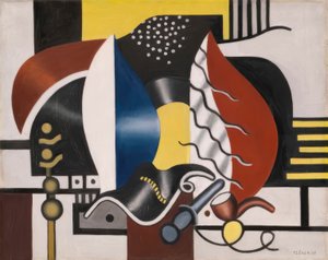 martwa natura autorstwa Fernand Leger