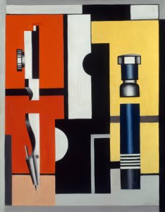martwa natura autorstwa Fernand Leger