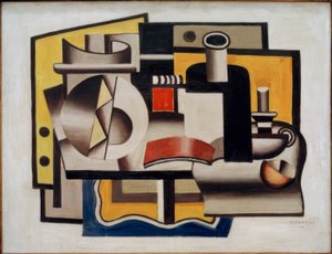 martwa natura autorstwa Fernand Leger