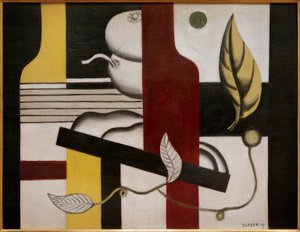 Martwa natura z owocami autorstwa Fernand Leger