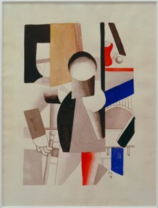 Studium do Les trois camerades autorstwa Fernand Leger