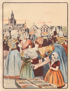 Rynek w Zelandii autorstwa Fernand Piet