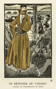 Lunch w Kabarecie, wyd. 1921 (odbitka szablonowa) autorstwa Fernand Siméon