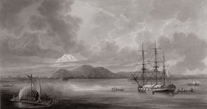 Widok Rio de Manila (litografia)