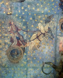 Kopuła Zodiaku, 1485 autorstwa Fernando Gallego