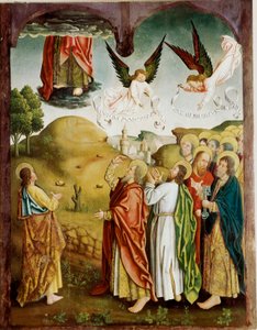 Wniebowstąpienie, obraz Fernando Gallego