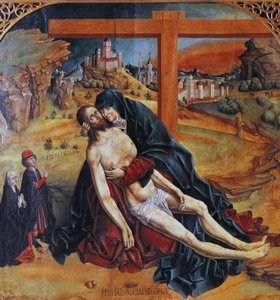 Pieta autorstwa Fernando Gallego