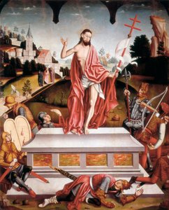 Zmartwychwstanie, obraz Fernando Gallego