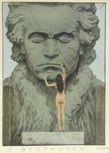 Beethoven, wyd. w „Jugend” autorstwa Fidus