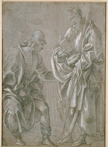 Apostoł i młodzież autorstwa Filippino Lippi
